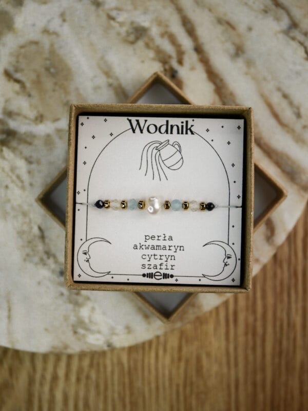 Wodnik- Bransoletka zodiakalna