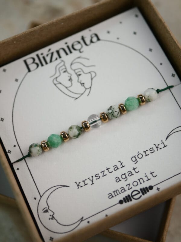 Bliźnięta- Bransoletka zodiakalna - obrazek 2