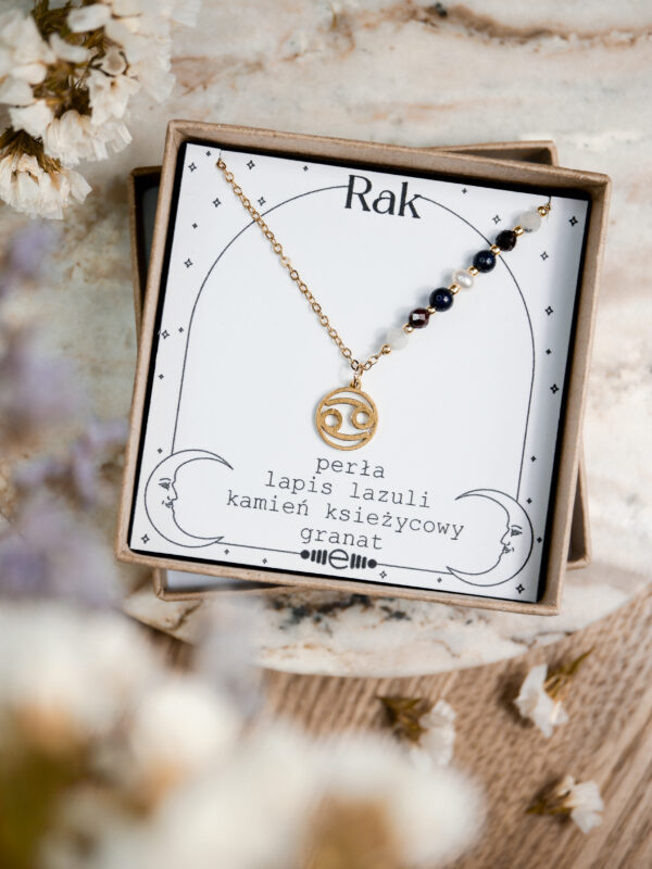 Rak- Naszyjnik Zodiakalny - obrazek 2