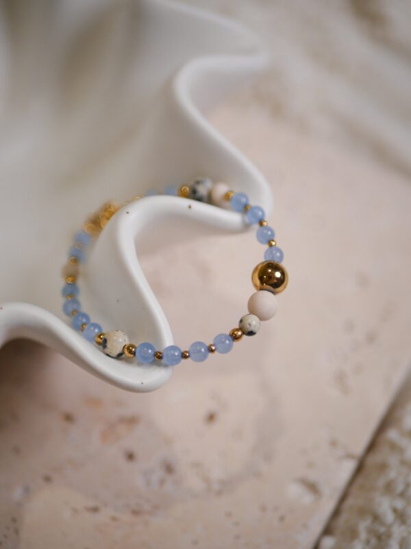 Bransoletka Jaspis i Jadeit