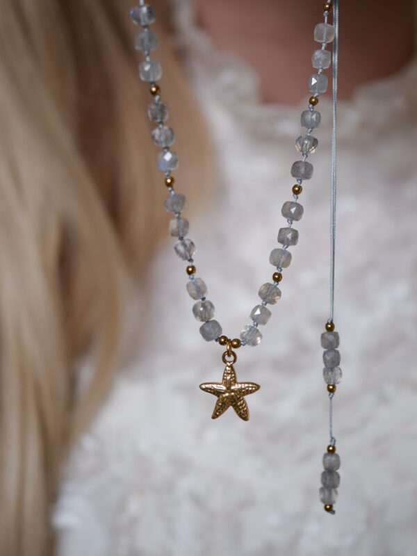 Naszyjnik Labradoryt