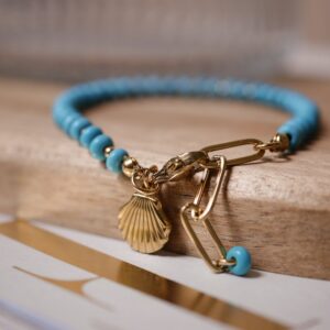 Bransoletka Magnezyt Turkusowy