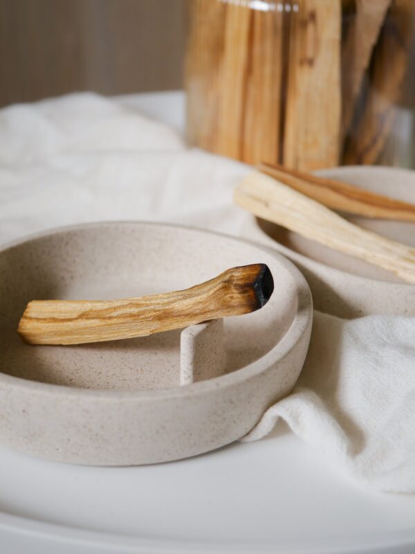 Podstawka pod Palo Santo i szałwię- piaskowa